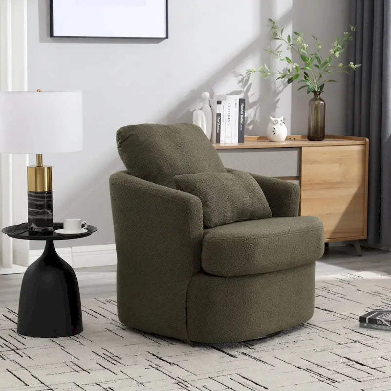 Fauteuil pivotant, Fauteuil club rond, Fauteuil crapaud