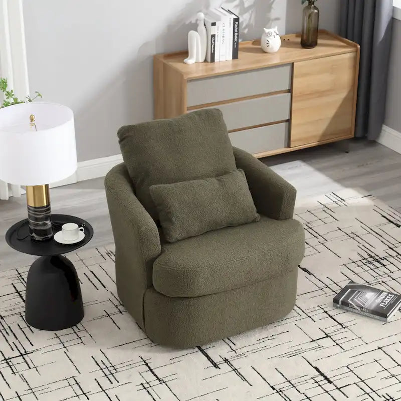 Fauteuil pivotant, Fauteuil club rond, Fauteuil crapaud