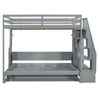 Lit escamotable double avec vérin hydraulique et bureau intégré