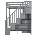 Lit escamotable double avec vérin hydraulique et bureau intégré