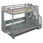 Lit escamotable double avec vérin hydraulique et bureau intégré
