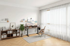 Electric Standing Desk Height Adjustable Stand Up Desk w/Storage Shelf