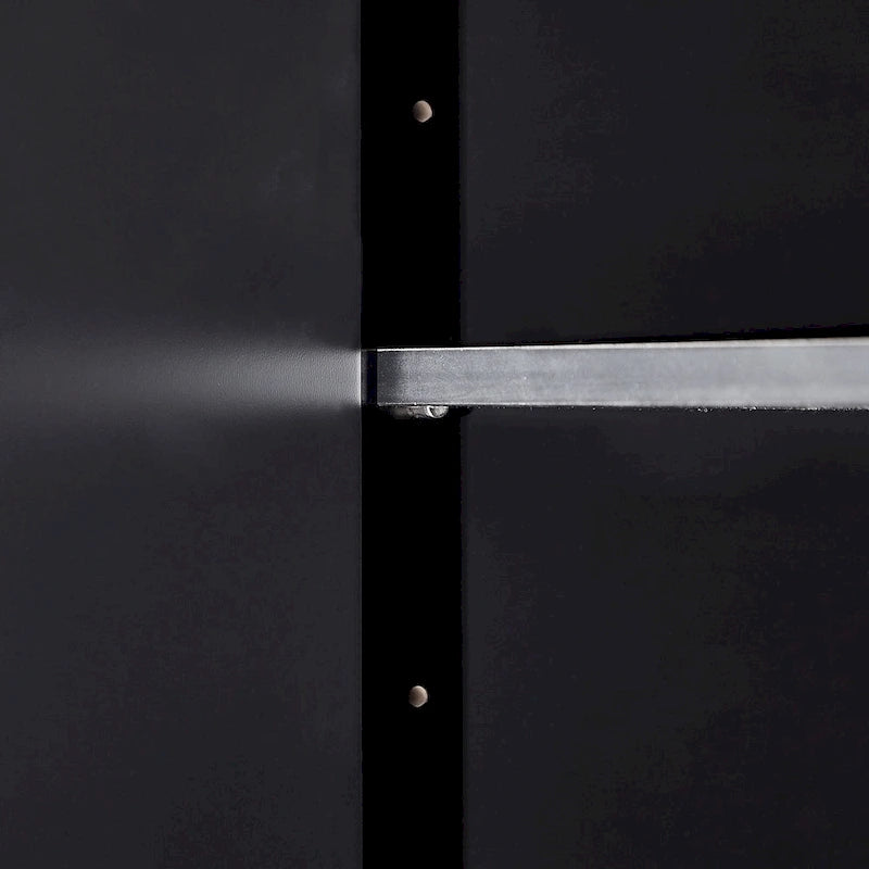 Armoire de rangement à 2 portes et 4 tiroirs pour salle de bain ou bureau