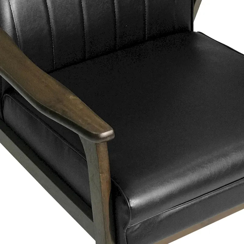 Fauteuil d'appoint Mid-century Modern par - 25,75 L x 31,50 P x 39,00 H