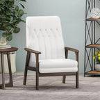 Fauteuil d'appoint moderne du milieu du siècle - 25,75 L x 31,50 P x 39,00 H