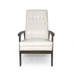 Fauteuil d'appoint moderne du milieu du siècle - 25,75 L x 31,50 P x 39,00 H