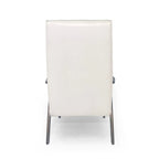 Fauteuil d'appoint moderne du milieu du siècle - 25,75 L x 31,50 P x 39,00 H