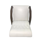Fauteuil d'appoint moderne du milieu du siècle - 25,75 L x 31,50 P x 39,00 H