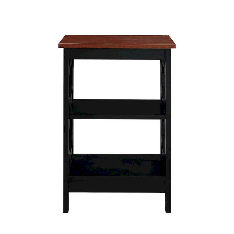 Table d'appoint Omega pratique avec étagères