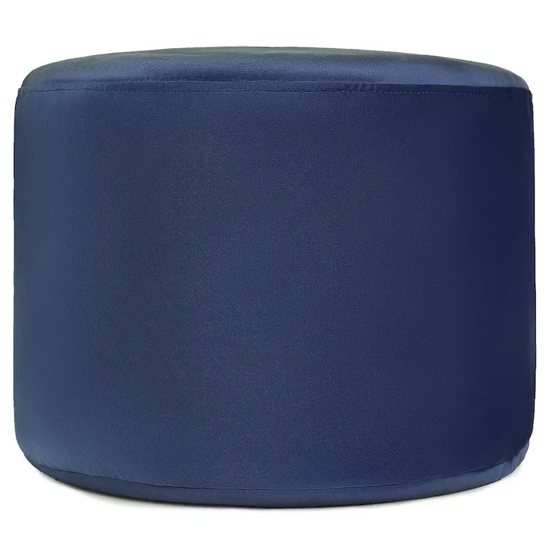 Pouf ottoman en velours