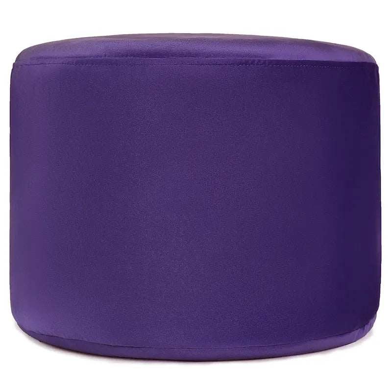 Pouf ottoman en velours