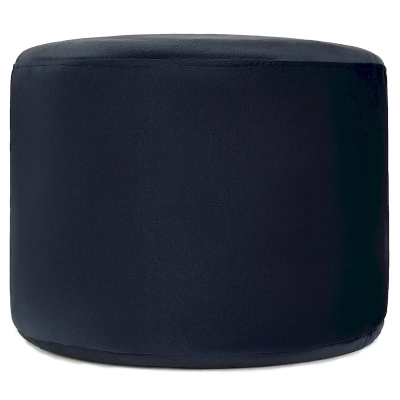 Pouf ottoman en velours