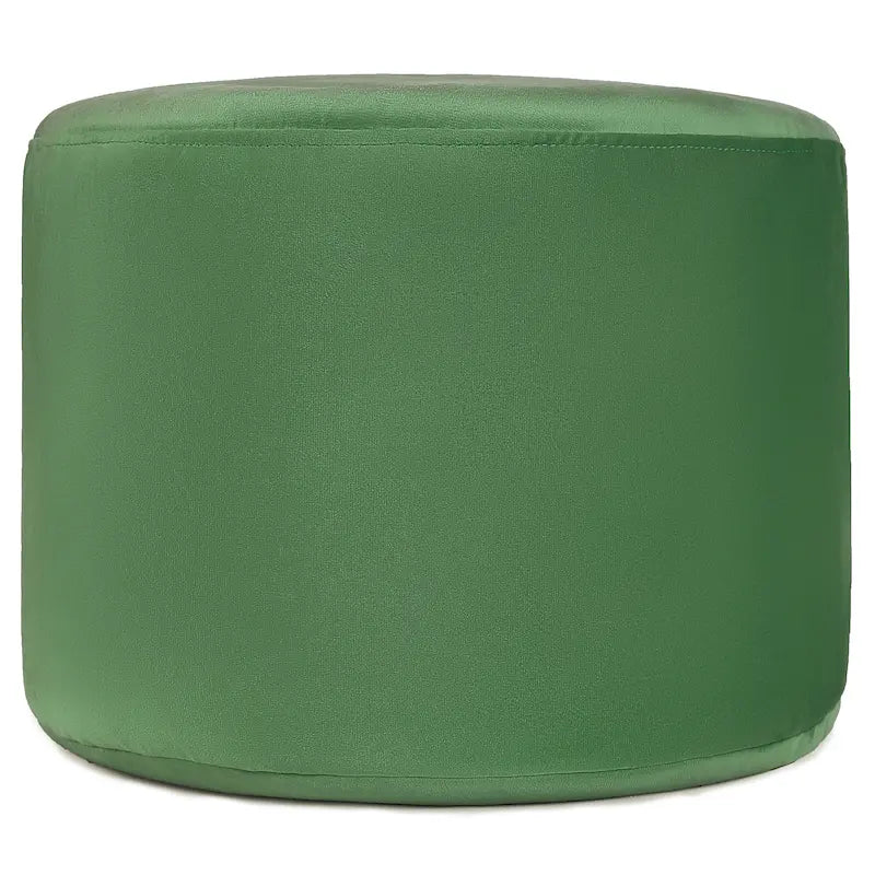 Pouf ottoman en velours