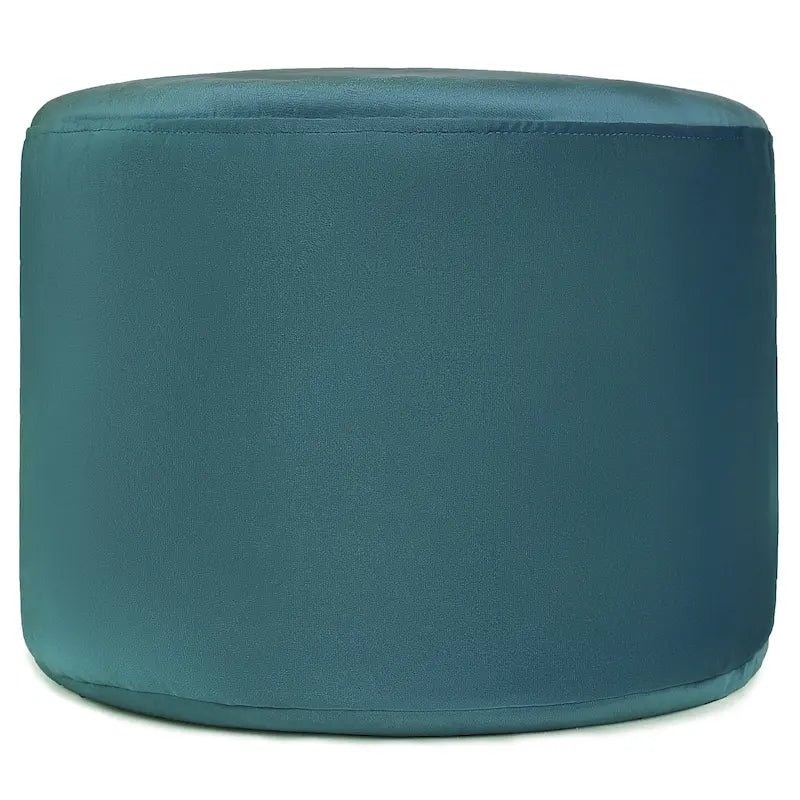 Pouf ottoman en velours