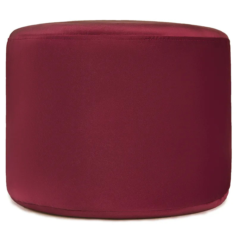 Pouf ottoman en velours