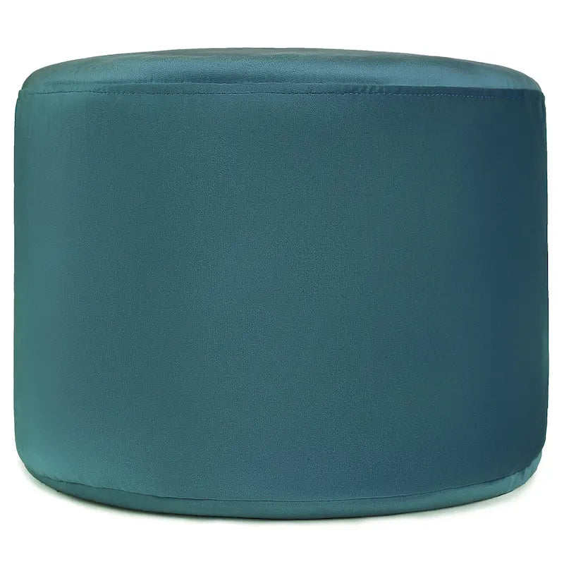 Pouf ottoman en velours