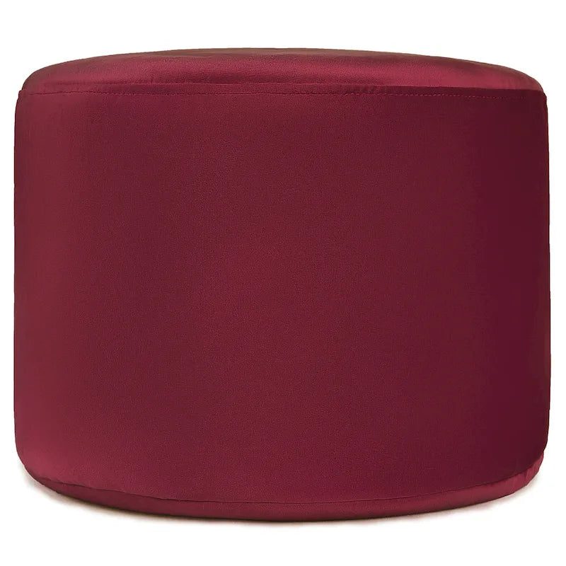Pouf ottoman en velours