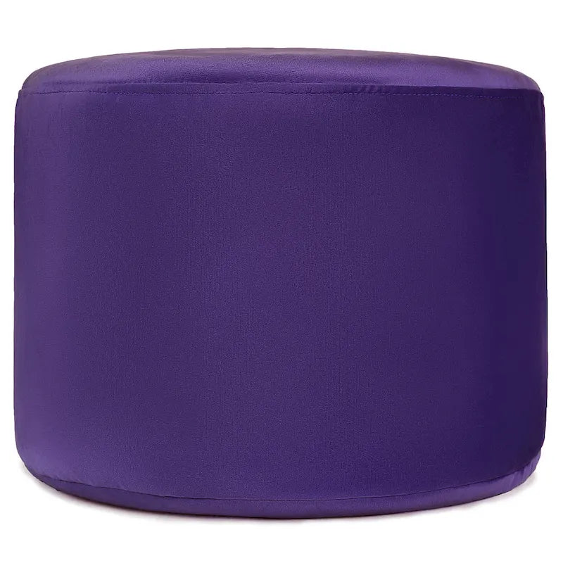 Pouf ottoman en velours