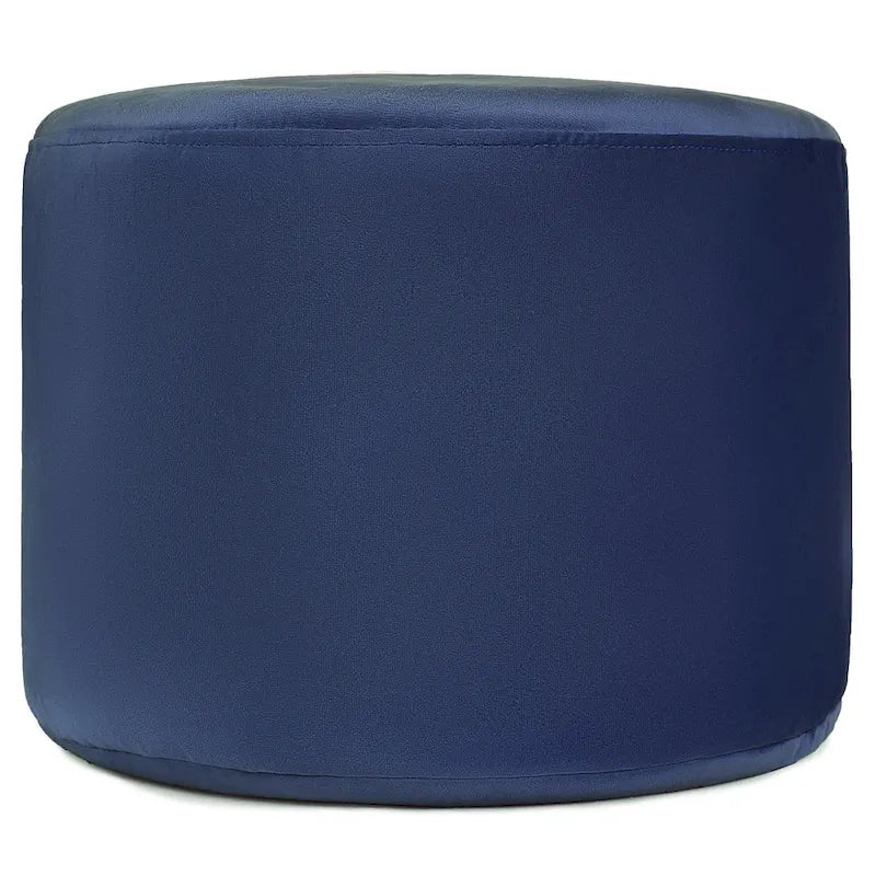 Pouf ottoman en velours