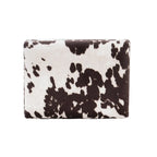 Tabouret de bar imprimé vache marron