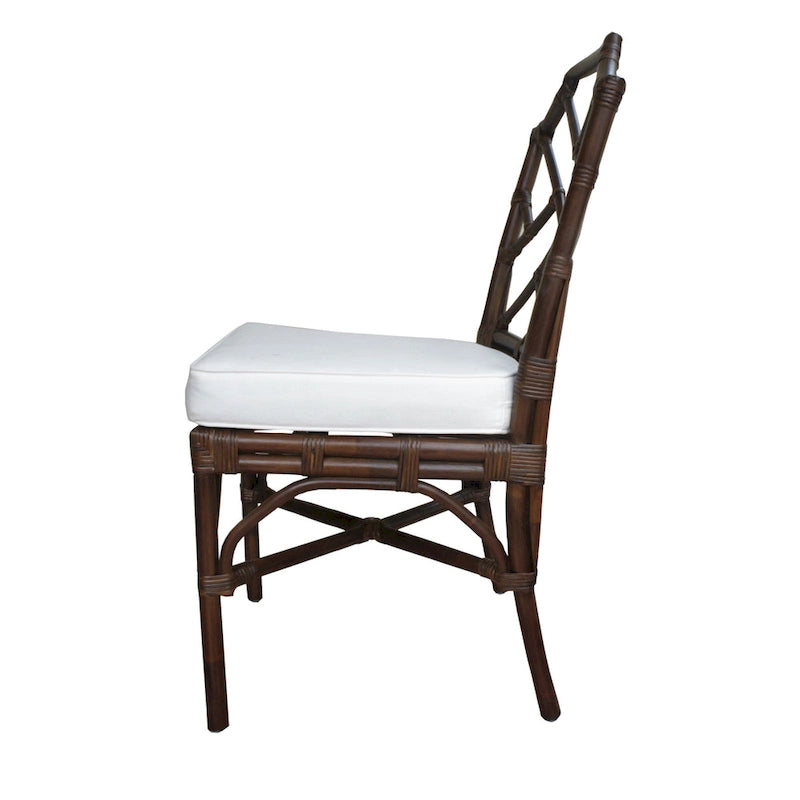 Chaises de salle à manger en rotin, (Lot de 2)