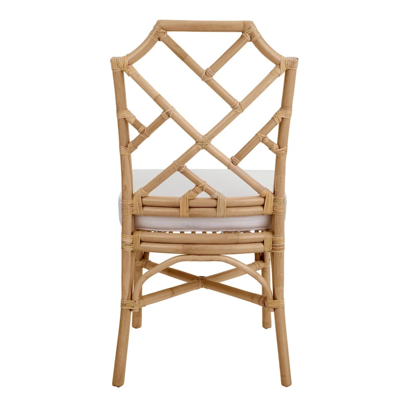 Chaises de salle à manger en rotin, (Lot de 2)
