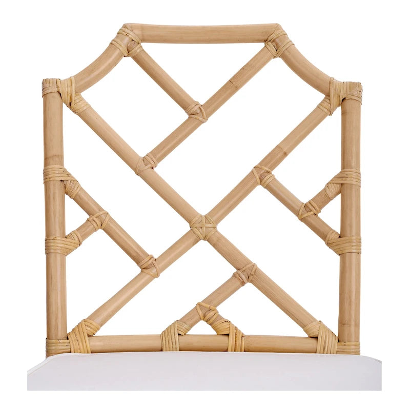 Chaises de salle à manger en rotin, (Lot de 2)