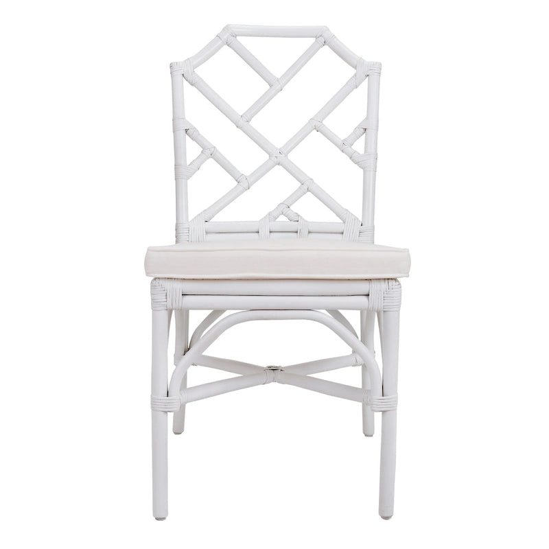 Chaises de salle à manger en rotin, (Lot de 2)