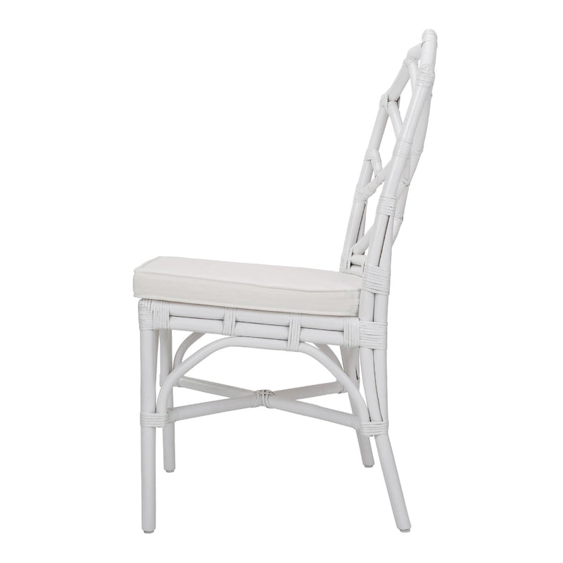 Chaises de salle à manger en rotin, (Lot de 2)