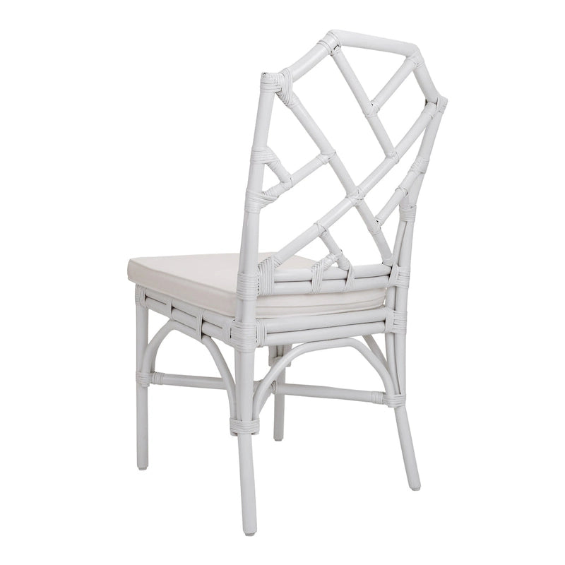 Chaises de salle à manger en rotin, (Lot de 2)