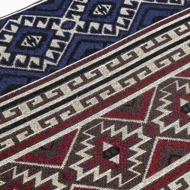 Banc ottoman en tissu rectangulaire rembourré pour chambre à coucher