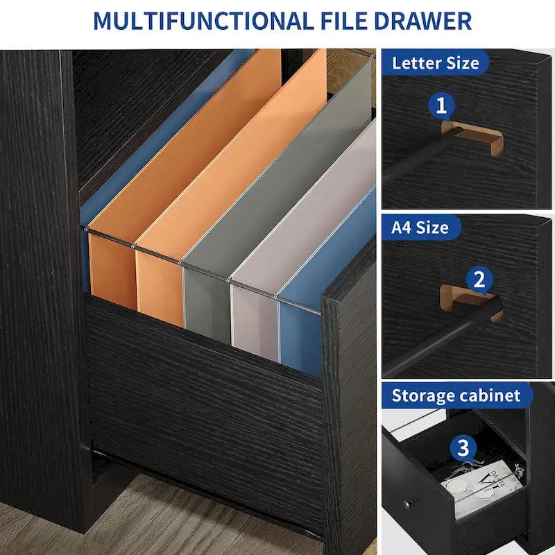 Bureau de jeu en L de 66 pouces avec étagères et support d'écran, bureau à domicile