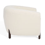 Fauteuil d'appoint dossier incurvé - 38 po L x 34 po P x 28 po H - 38Lx34Px28H