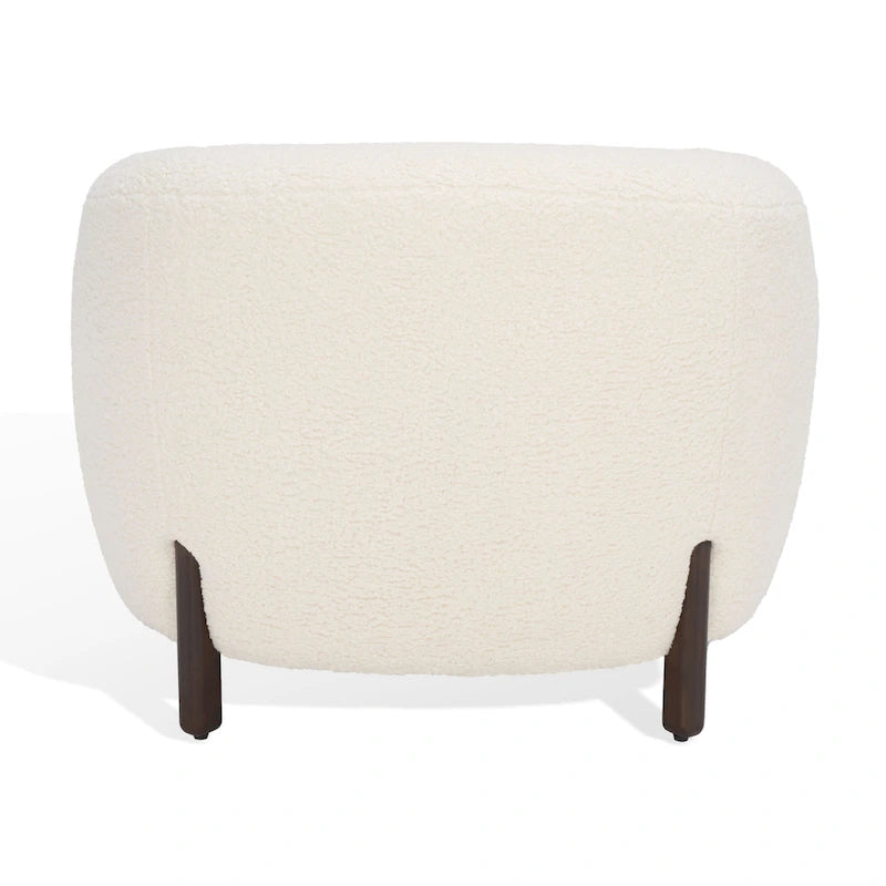 Fauteuil d'appoint dossier incurvé - 38 po L x 34 po P x 28 po H - 38Lx34Px28H