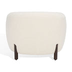 Fauteuil d'appoint dossier incurvé - 38 po L x 34 po P x 28 po H - 38Lx34Px28H