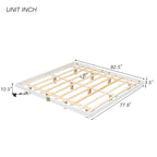 Lit flottant King Size avec lumières LED