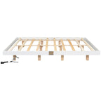 Lit flottant King Size avec lumières LED